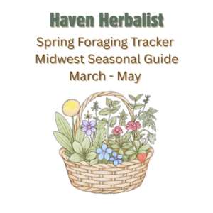 Haven Herbalist Spring Foraging Tracker